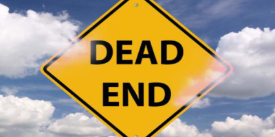 a dead end sign
