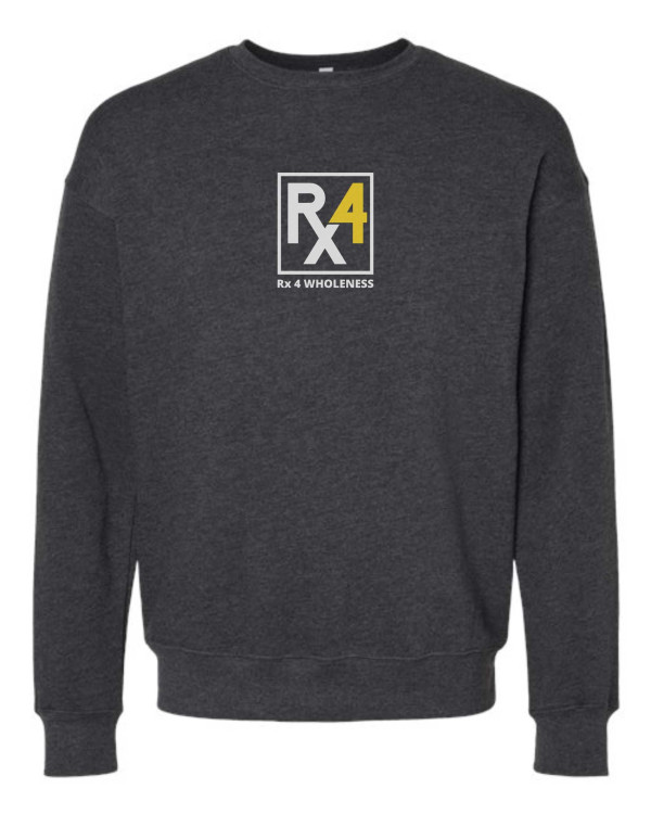 Crewneck Logo Sweatshirt - Bella + Canvas Drop Shoulder