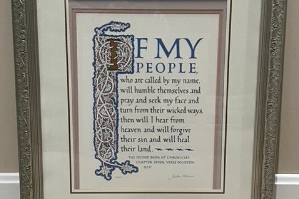 Print of Scripture Verse 2 Chronicles 7:14