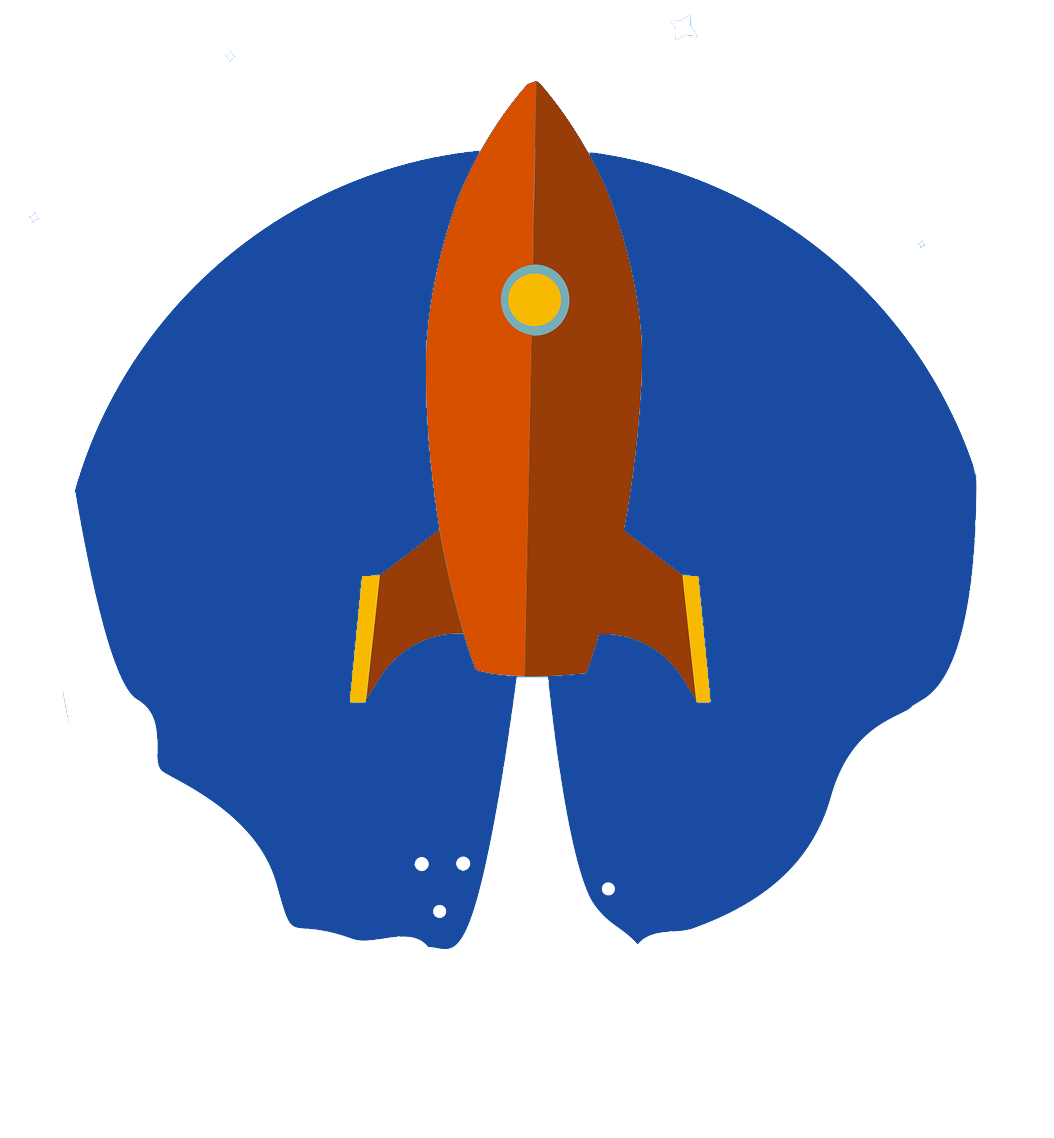 Rocket taking off